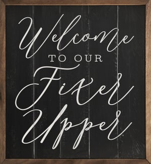 Welcome To our Fixer Upper Black